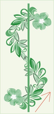 Abstract dollar backgroundのイラスト素材