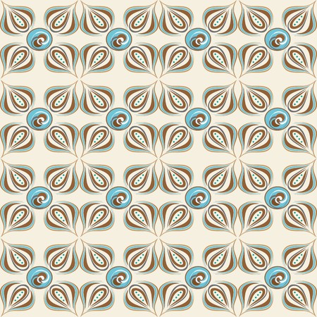 Abstract flower seamless pattern backgroundのイラスト素材