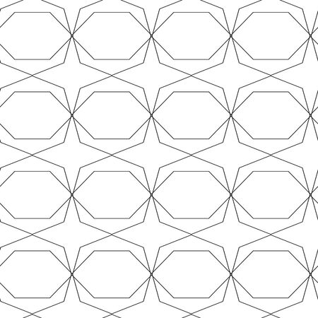 Abstract  geometric background. Seamless pattern.のイラスト素材