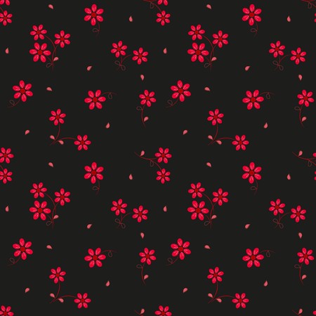 Abstract flower seamless pattern backgroundのイラスト素材