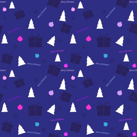 Background with a Christmas trees.のイラスト素材