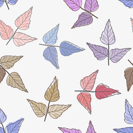 Abstract floral seamless pattern backgroundのイラスト素材
