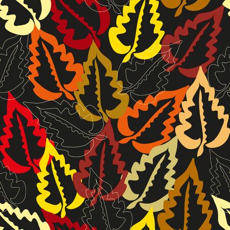 Abstract floral seamless pattern backgroundのイラスト素材