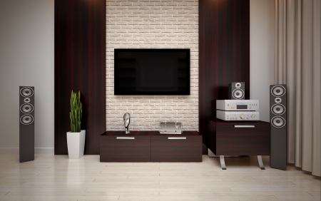 	modern living roomの写真素材