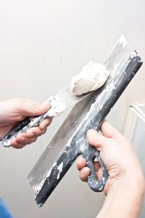 	filling the joints , aligns wall,alignment anglesの写真素材