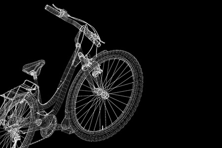 Mountain Bicycleの写真素材