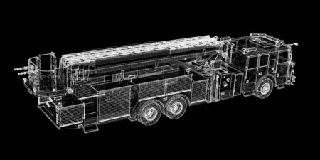 Fire Engineの写真素材