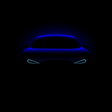 Car 3D modelのイラスト素材