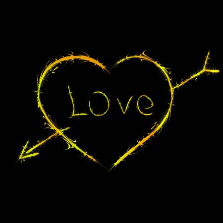 Red Heartsのイラスト素材