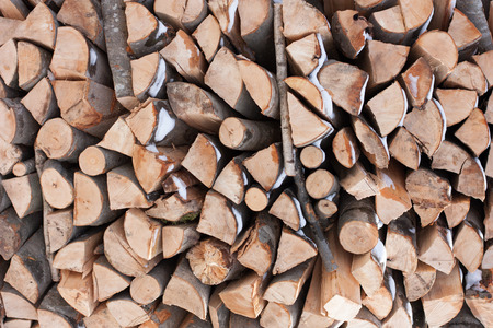 Pile of chopped fire wood. wood  backgrounds