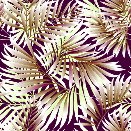 Pattern of tropical palm trees.のイラスト素材