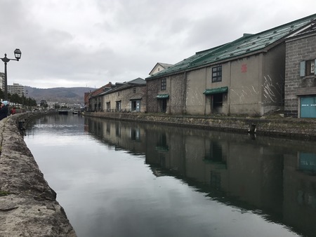 otaru canal hokkaidoの写真素材