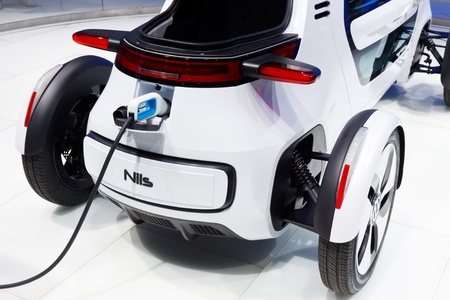 FRANKFURT - SEP 24: Volkswagen Nils Concept Car shown at the 64th IAA Motor Show (Internationale...