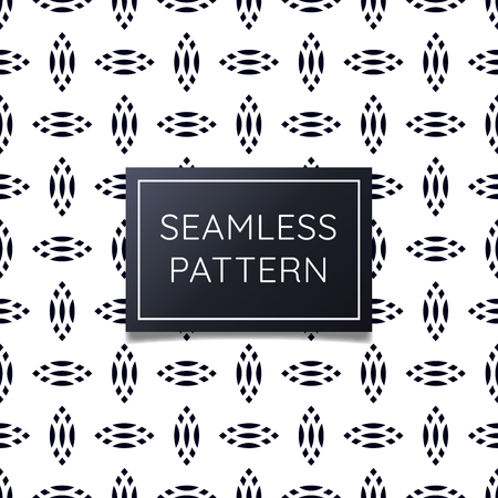 unique oval seamless pattern with geometric ornament. Modern style abstract background. Digital paper, textile print, page fill. Vector artのイラスト素材