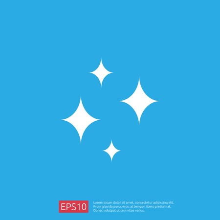 clean icon. vector illustrationのイラスト素材