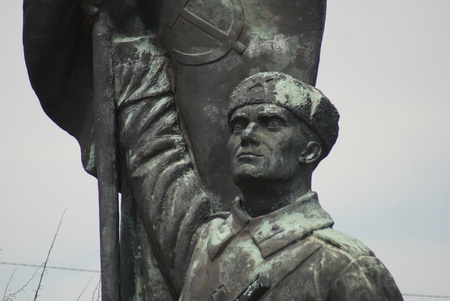 Red Army Soldier - The Endless Parade of Liberation Monuments - Communist Monument - Memento Park - Budapestのeditorial素材