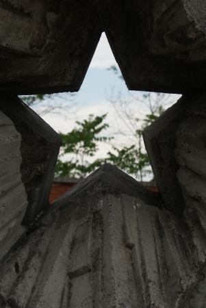 The Buda Volunteers Regiment Memorial - Soviet Star - The Unending Promenade of Workers' Movement Concepts - Communist Monument - Memento Park - Budapestのeditorial素材