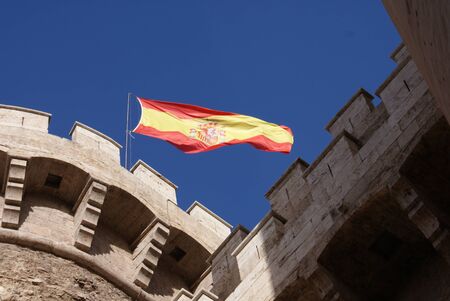 Torres de Serranosの写真素材
