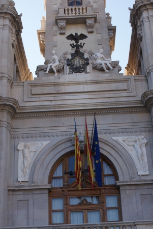 Valencia Town Hallのeditorial素材