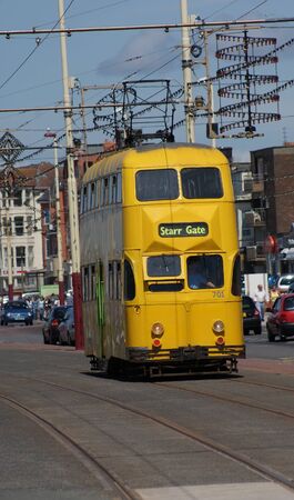 Blackpool Tramのeditorial素材