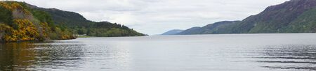 Loch Ness at Fort Augustus - Scotlandの写真素材