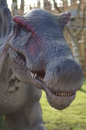 An extinct Spinosaurus - Spinosaurus aegyptiacusのeditorial素材