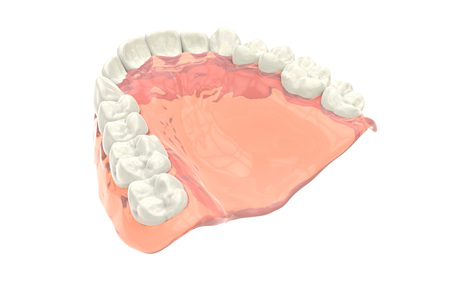 3D rendering denture