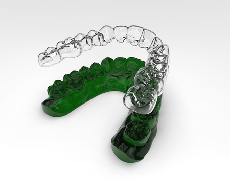 3D rendering kappa for teeth