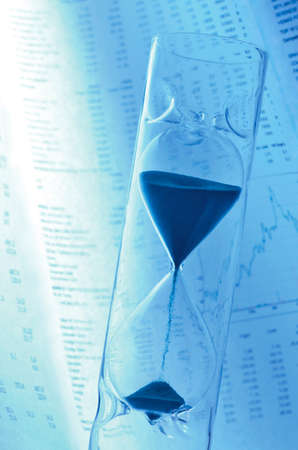 Time pressure in stock market transactionsの写真素材