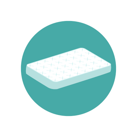 Mattress icon.のイラスト素材