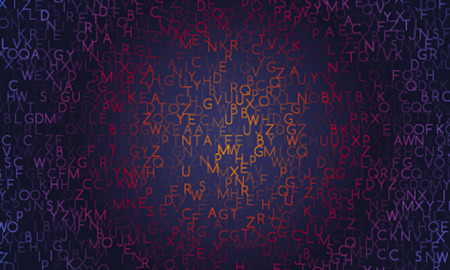 Modern grunge halftone poster for web.のイラスト素材