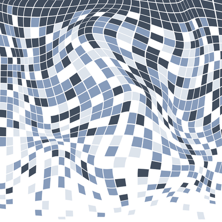 Abstract texture pixel distortion. vector illustration.のイラスト素材