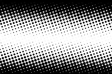 Abstract futuristic halftone pattern of dots. Comic template background. Flat design for web banners, posters, posters, sites and books.のイラスト素材