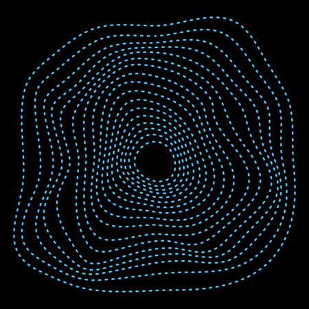 Abstract circular composition. vector illustration isolated illustrationのイラスト素材