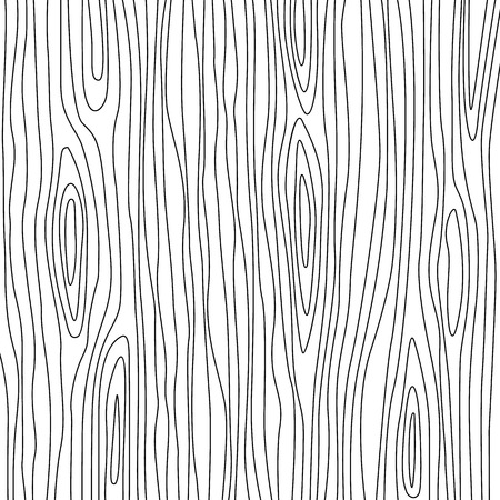 Abstract tree texture in linear style. flat vector illustrationのイラスト素材