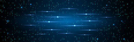 A stream of binary code on the screen. computer binary numbers. coding concept, hacker or mining of...