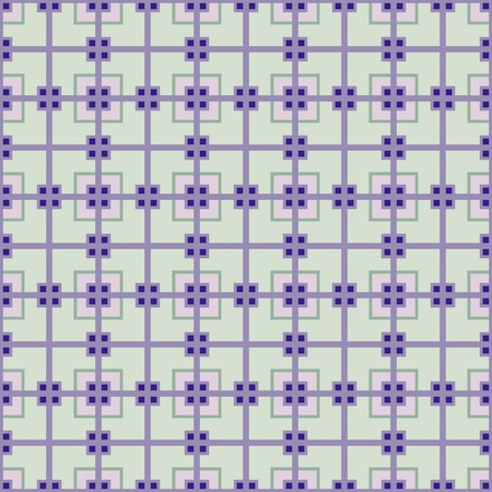 Abstract seamless geometric pattern. Intersecting lines and squaresのイラスト素材