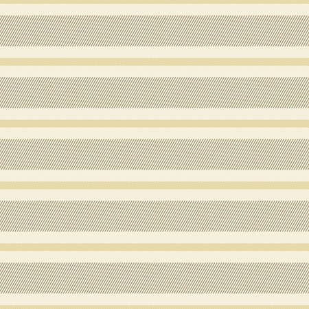 Elegant seamless striped pattern in pleasant warm colors. Thin diagonal lines form stripy print. Alternating wide and narrow bands sand shades. Vector illustration for fabric, wrapping paper and otherのイラスト素材