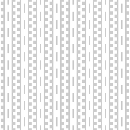 Seamless abstract geometric pattern with vertical stripes. Elegant vector print white and light gray colorsのイラスト素材