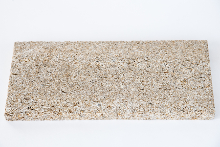 Decoratory stone isolate on white background , clipping path