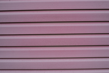 Top view on red plastic panels textureの写真素材