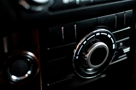 Photo of dashboard of car Closeup fashion image.の写真素材