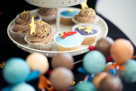 Coffee break prepare for serve guests attending seminar.break time in meeting roomの写真素材