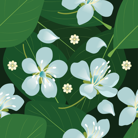 Flower Pattern Vector.のイラスト素材