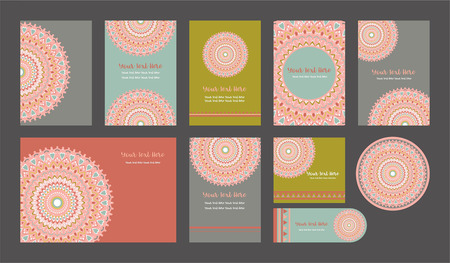 Mandalas for coloring  book. Decorative round ornaments. Unusual flower shape. Oriental vector, Anti-stress therapy patterns. Weave design elements. Yoga logos Vector.のイラスト素材