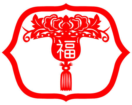 Chinese Art Elementsのイラスト素材