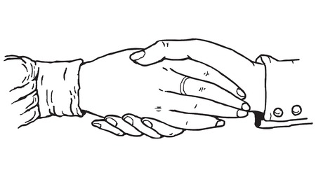 Handshakeのイラスト素材