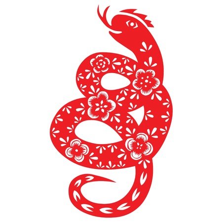 Chinese New Year Snakeのイラスト素材