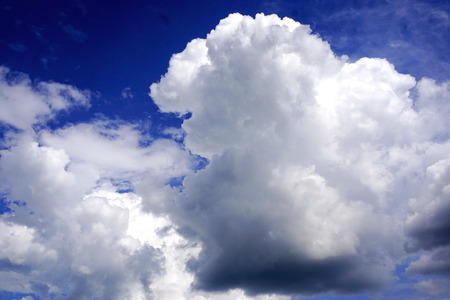 Dramatic sky with stormy clouds. Weather forecast.