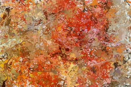 Drip abstract painting. Modern American style of painting. Style of drip painting. Expressionism pattern.の写真素材